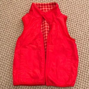 Reversible vest for girls size 6-7